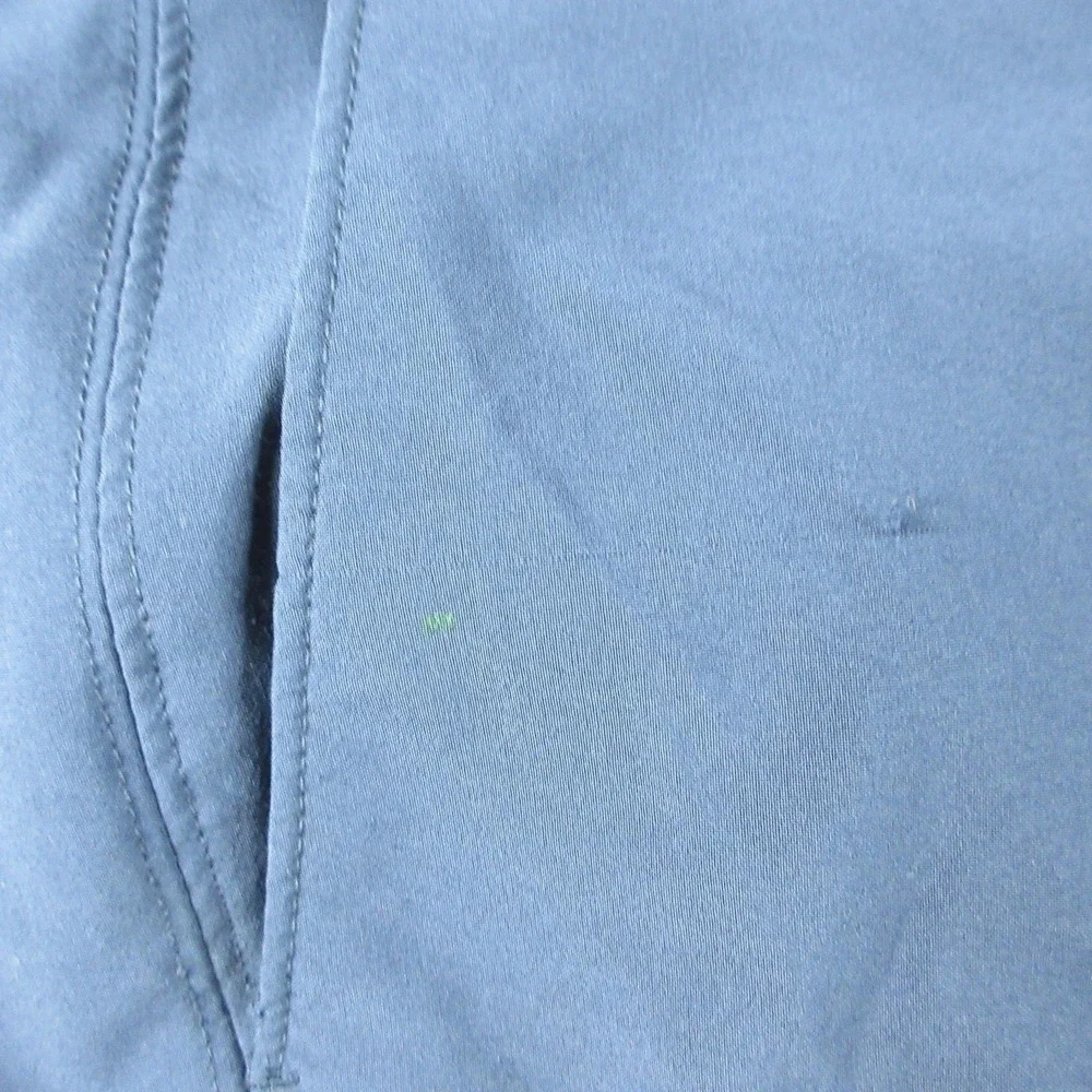 Callaway Golf Chino Shorts Mens 36 Blue Microfiber 10 Inseam Stretch Pockets